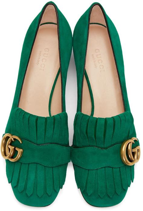 gucci shoe loafers|Gucci fringe loafer.